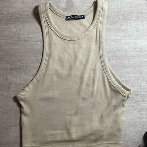 Zara Beige Tank Top